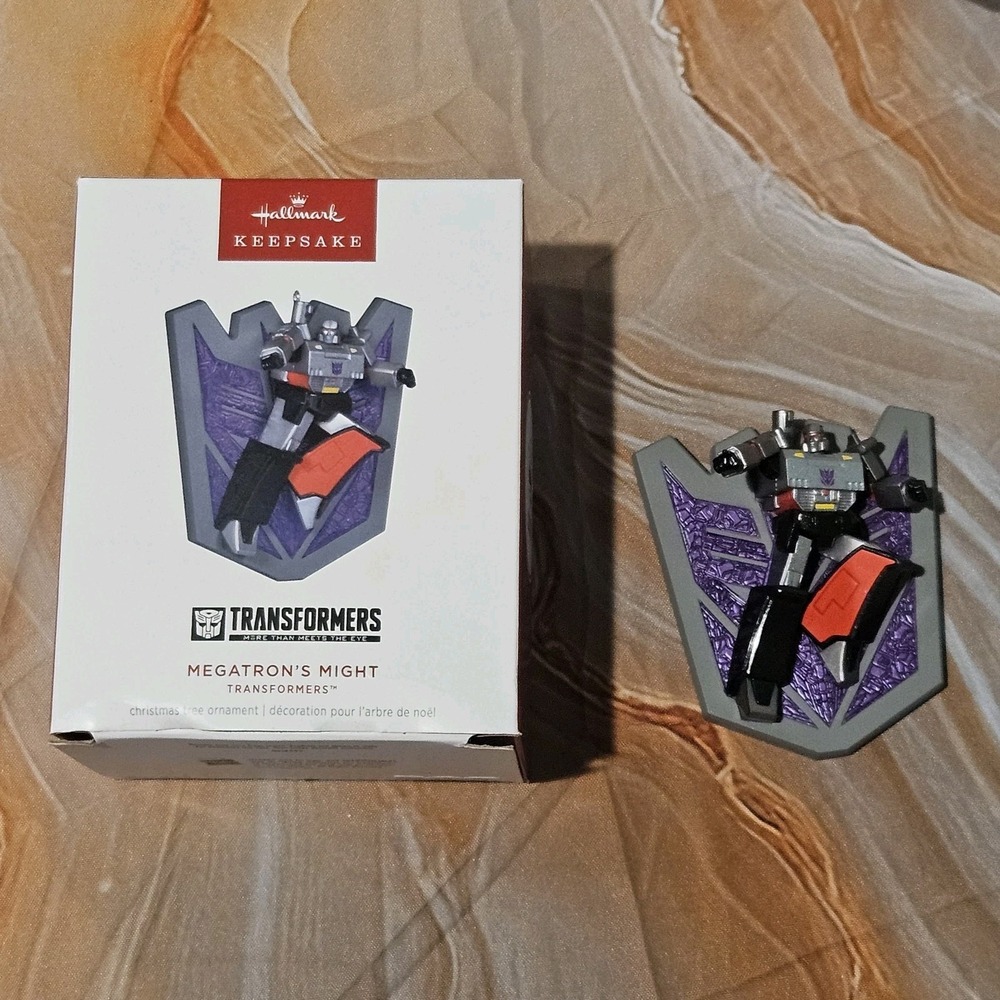 2025 Hallmark Keepsake Transformers Megatron's Might Christmas Ornament NIB